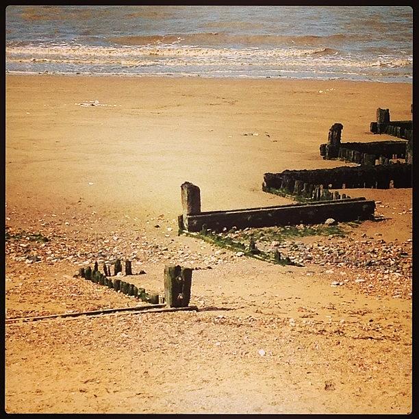 Beach Photograph - #heacham#beach by Sophie Martin