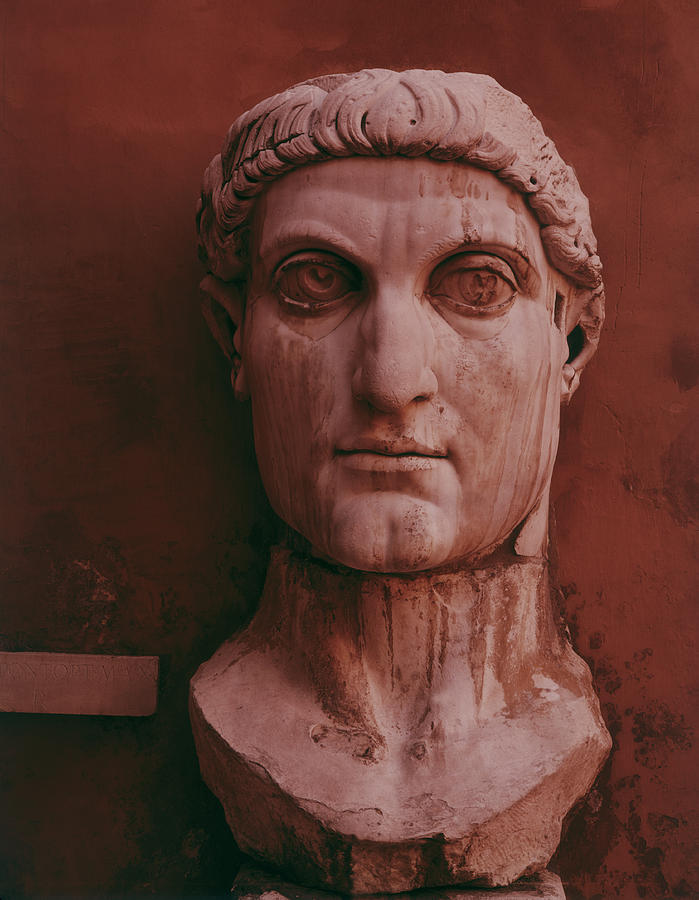 Head Of Constantine Photograph by Brian Brake