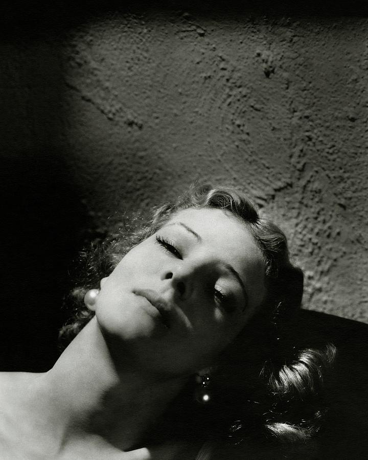 Head Shot Of Elissa Landi Photograph by Edward Steichen