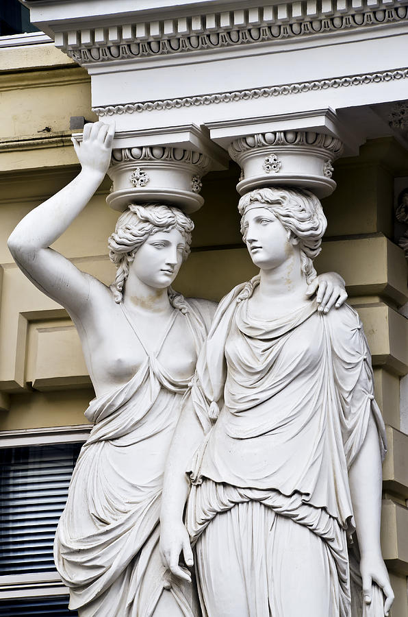 Statue Photograph - Headache In Vienna by Jon Berghoff