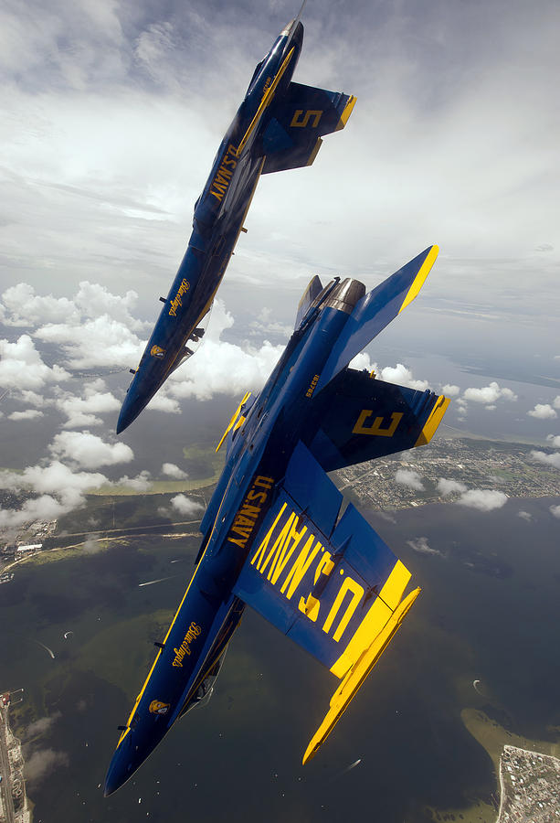 Airplane Photograph - Heading Down by Ricky Barnard