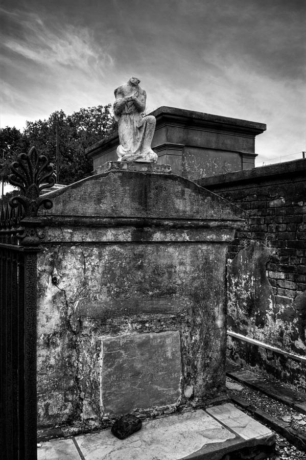 Headless Angel in Black and White Photograph by Greg and Chrystal Mimbs