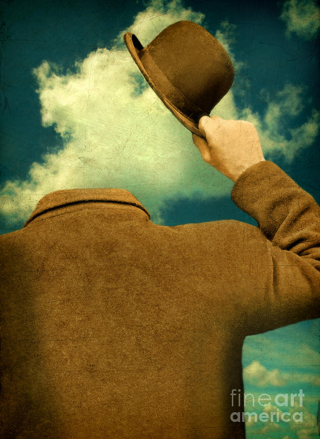 Headless Man with Bowler Hat Photograph by Jill Battaglia