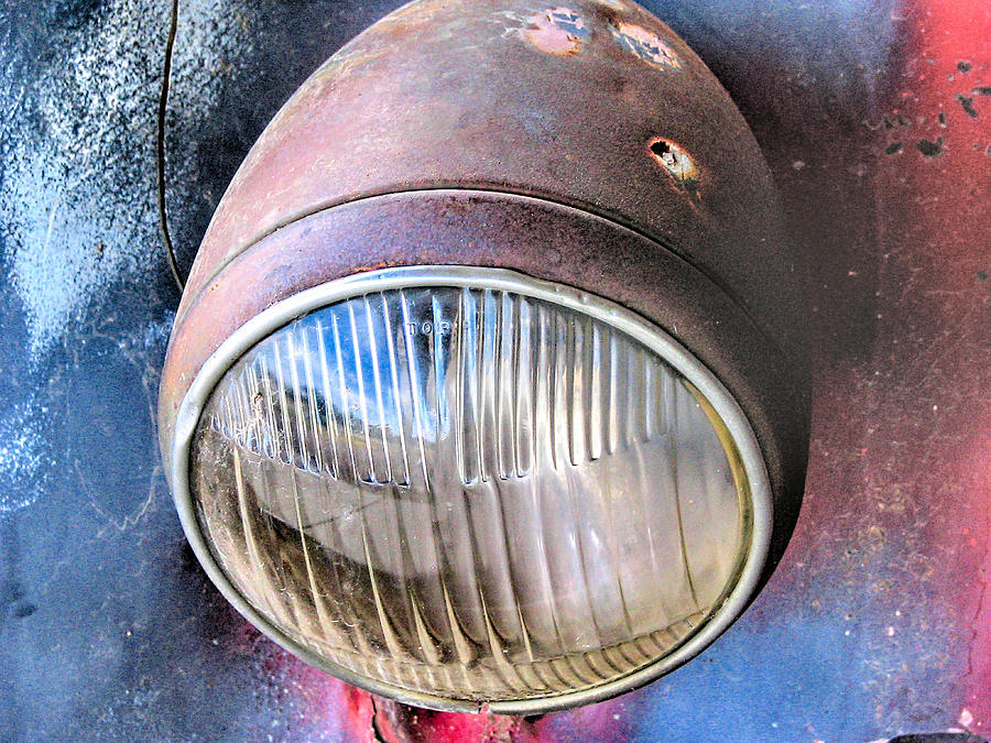 Headlight Photograph by C H Apperson