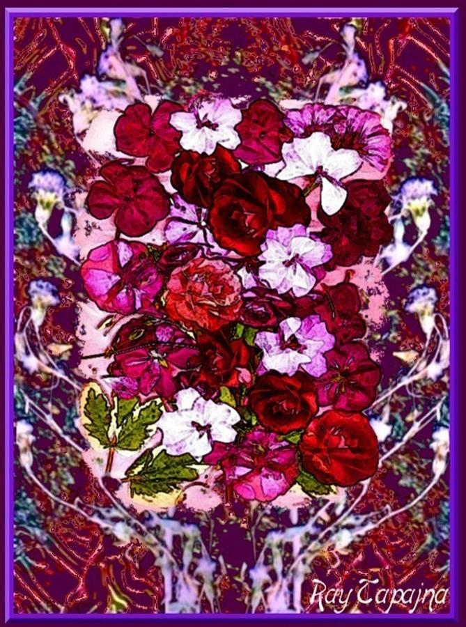 Flowers Mixed Media - Healing Flowers for You by Ray Tapajna Flowers Mixed Media - Healing Flowers for You by Ray Tapajna