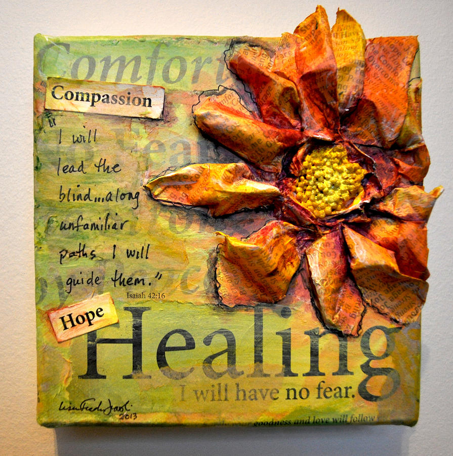 Healing from Isaiah 42 Painting by Lisa Jaworski