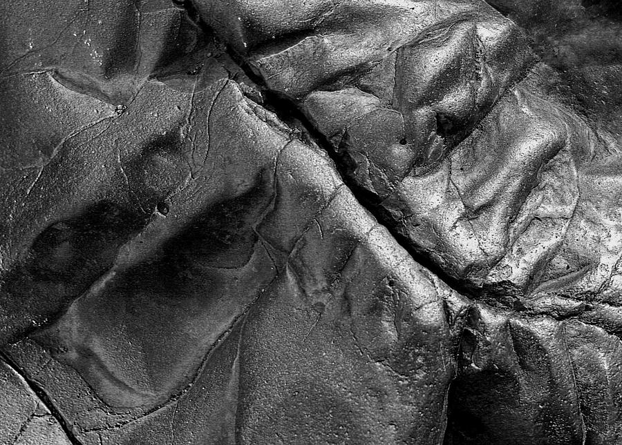 Healing Wound In Basalt Photograph by Robert Woodward