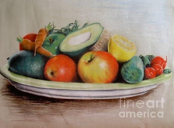 Apple Pastel - Healthy Plate by Katharina Bruenen