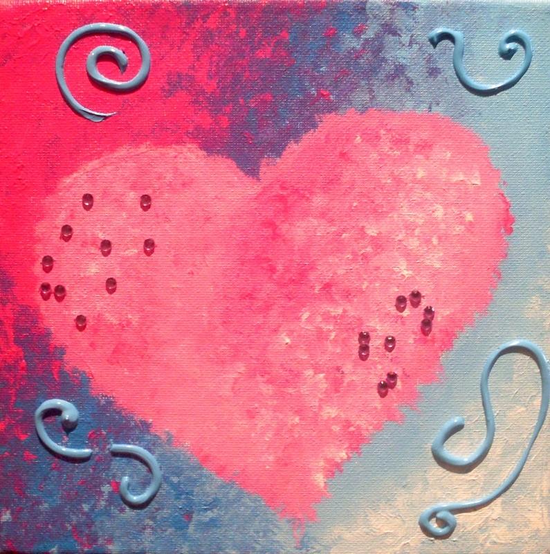 Heart 1 Painting by Anne Gardner