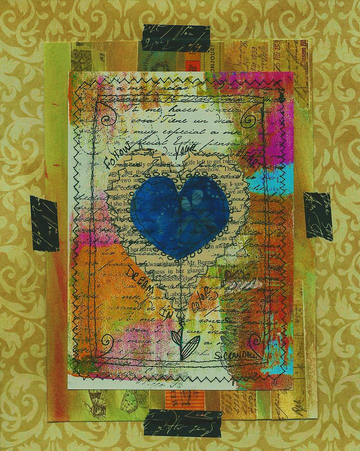 Heart 1 Mixed Media by Shannon Crandall - Fine Art America