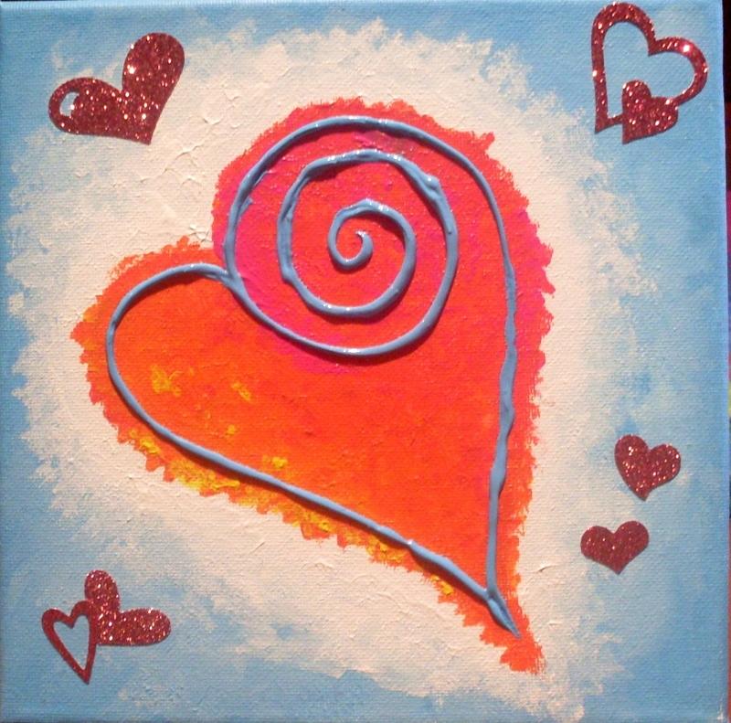 Heart 4 Painting by Anne Gardner
