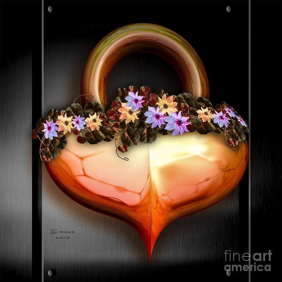 Heart And The Ring Digital Art by Melissa Messick