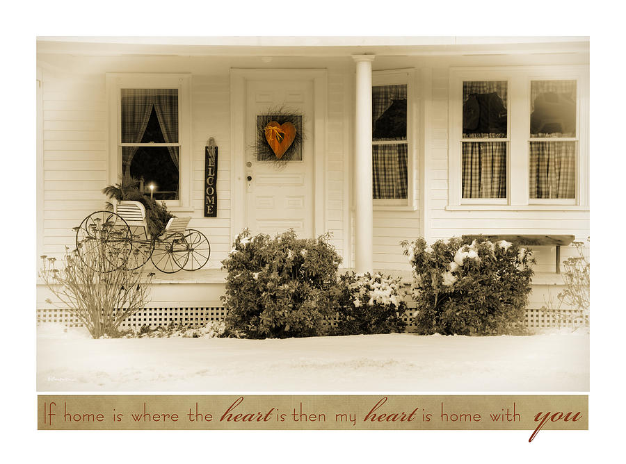 Heart At Home Photograph by Robin-Lee Vieira
