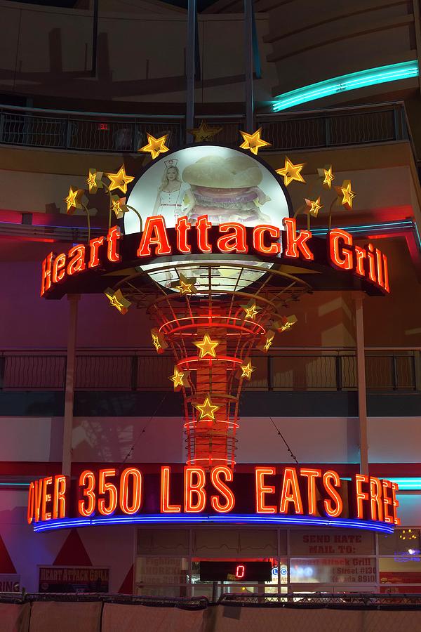 Heart Attack Grill Photograph by Jim West