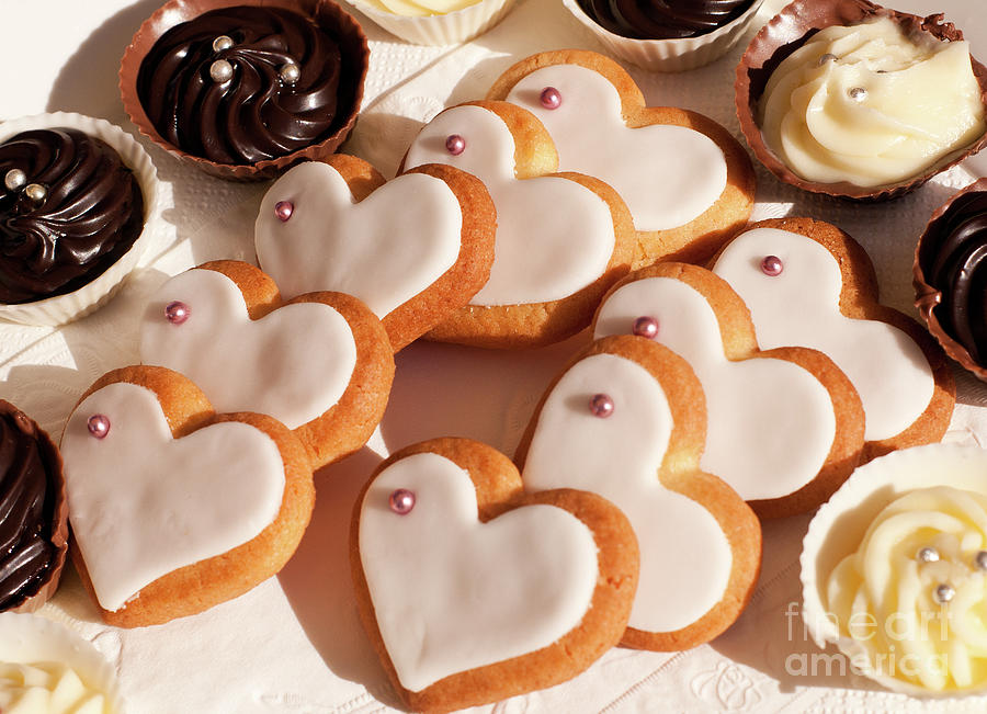 Heart Cookies Photograph by Rick Piper Photography