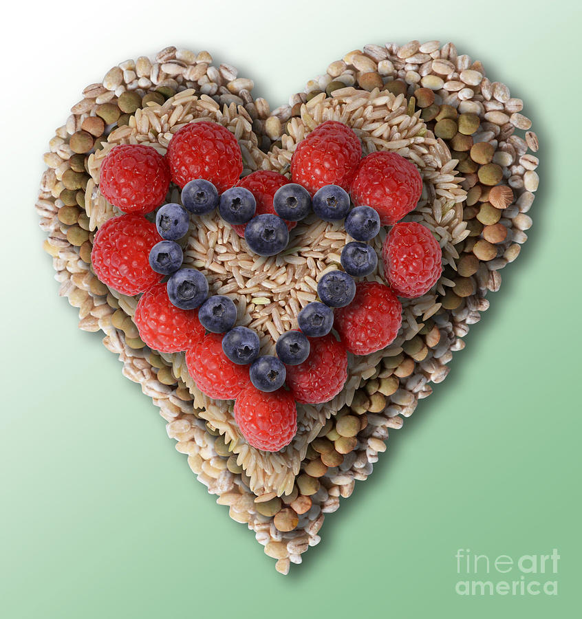 Heart-healthy Foods Photograph by Gwen Shockey