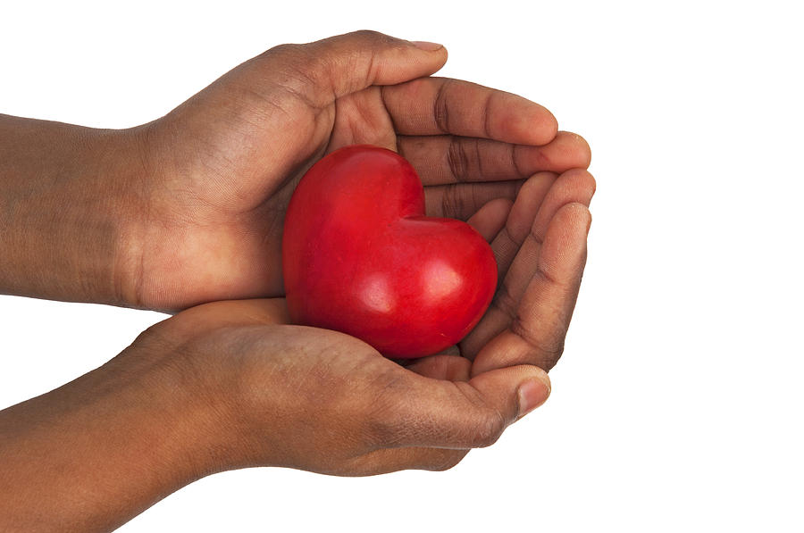 Heart in Hands Photograph by Chevy Fleet