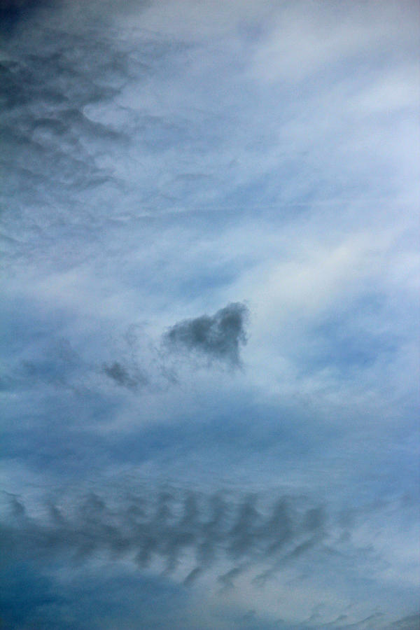 Heart In The Clouds Photograph by Cynthia Guinn