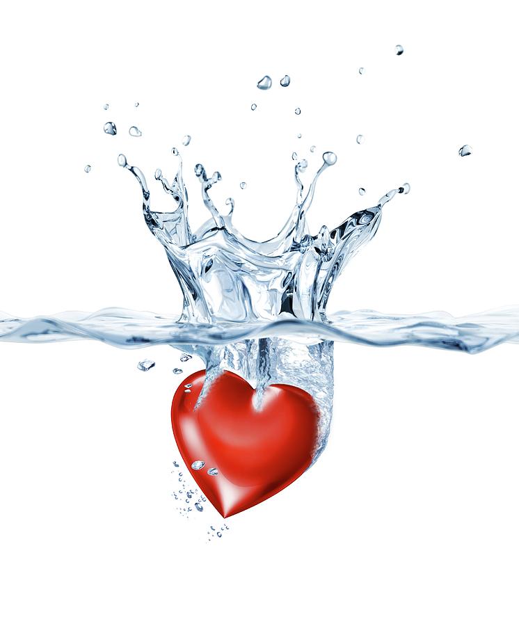 Heart In Water Photograph By Leonello Calvettiscience Photo Library