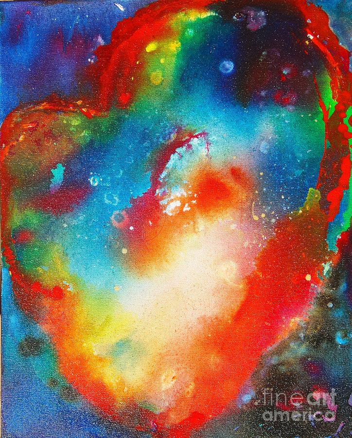 Heart Nebula Painting