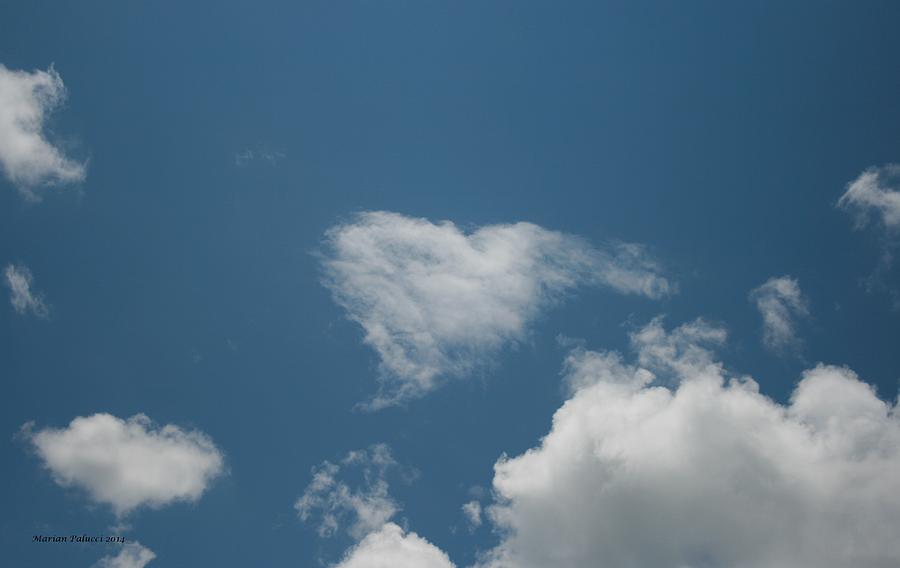 Heart Of A Cloud Photograph by Marian Lonzetta