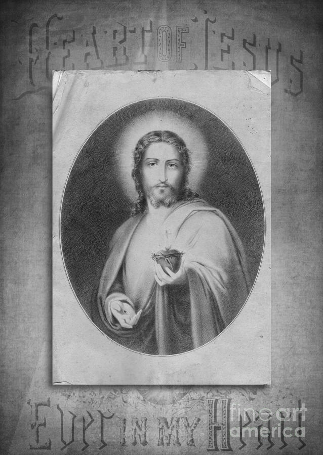 Heart of Jesus Photograph by Edward Fielding