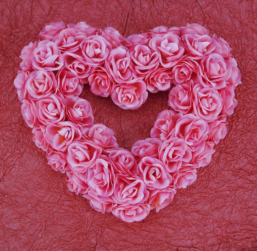 Heart-shaped Floral Arrangement by Darren Greenwood