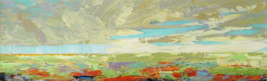 Abstract Painting - Heartland Series/ Big Sky by Marilyn Hurst Abstract Painting - Heartland Series/ Big Sky by Marilyn Hurst