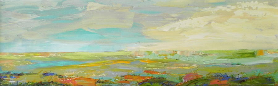 Abstract Painting - Heartland Series/ Springtime by Marilyn Hurst Abstract Painting - Heartland Series/ Springtime by Marilyn Hurst