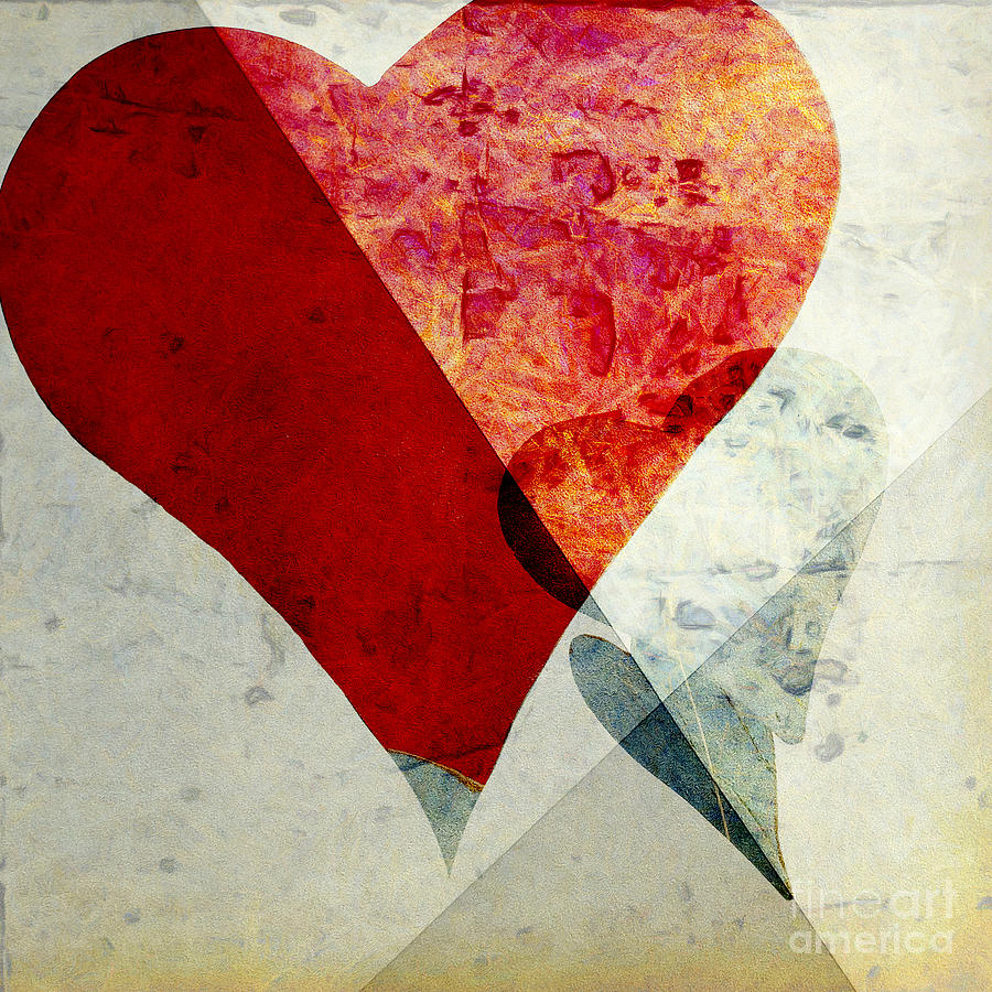 Hearts 6 Square Photograph by Edward Fielding