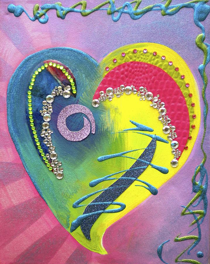 Heartworks Painting by Debi Starr