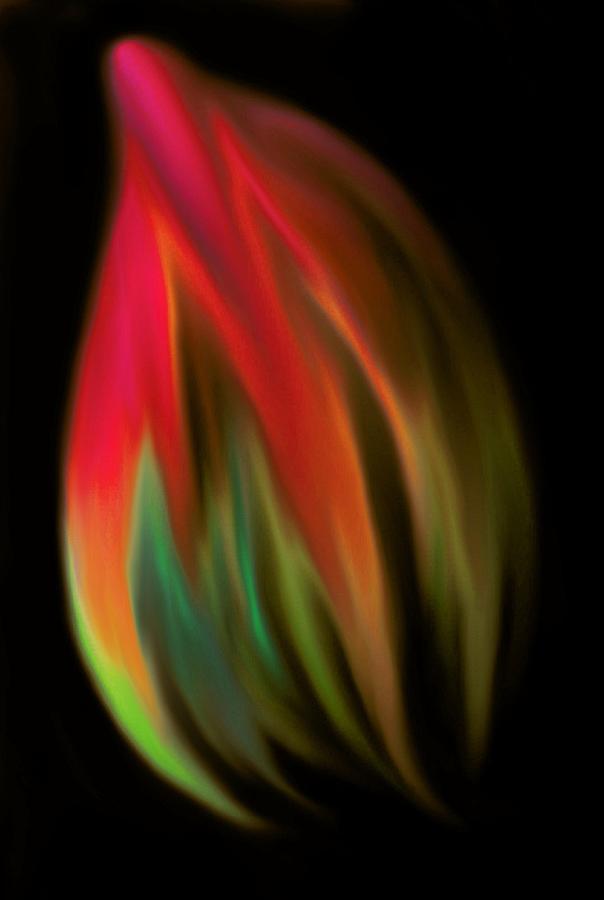 Abstract Photograph - Heat of The Moment by Marianna Mills