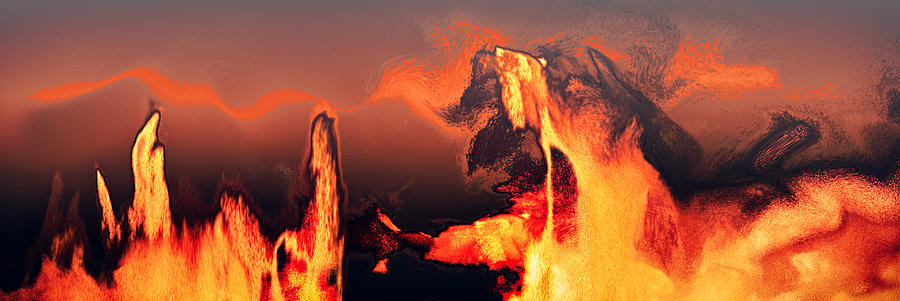 Heated Activity Digital Art by Kellice Swaggerty