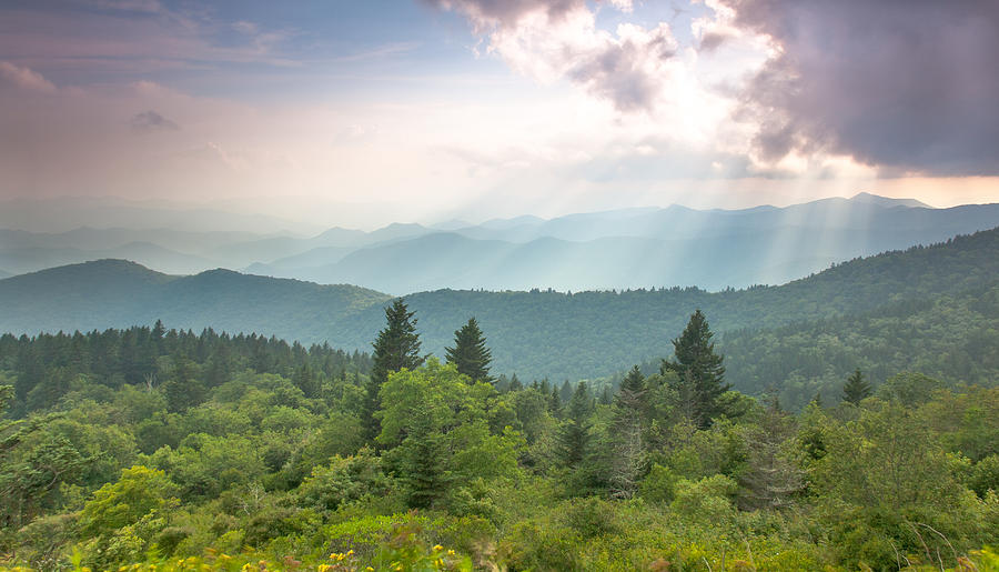 Blue Ridge Photograph by Doug McPherson Blue Ridge Photograph by Doug McPherson