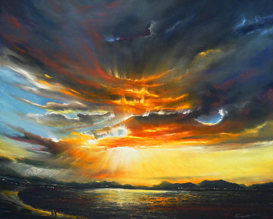 Sunset Pastel - Heaven and hell by Roman Burgan