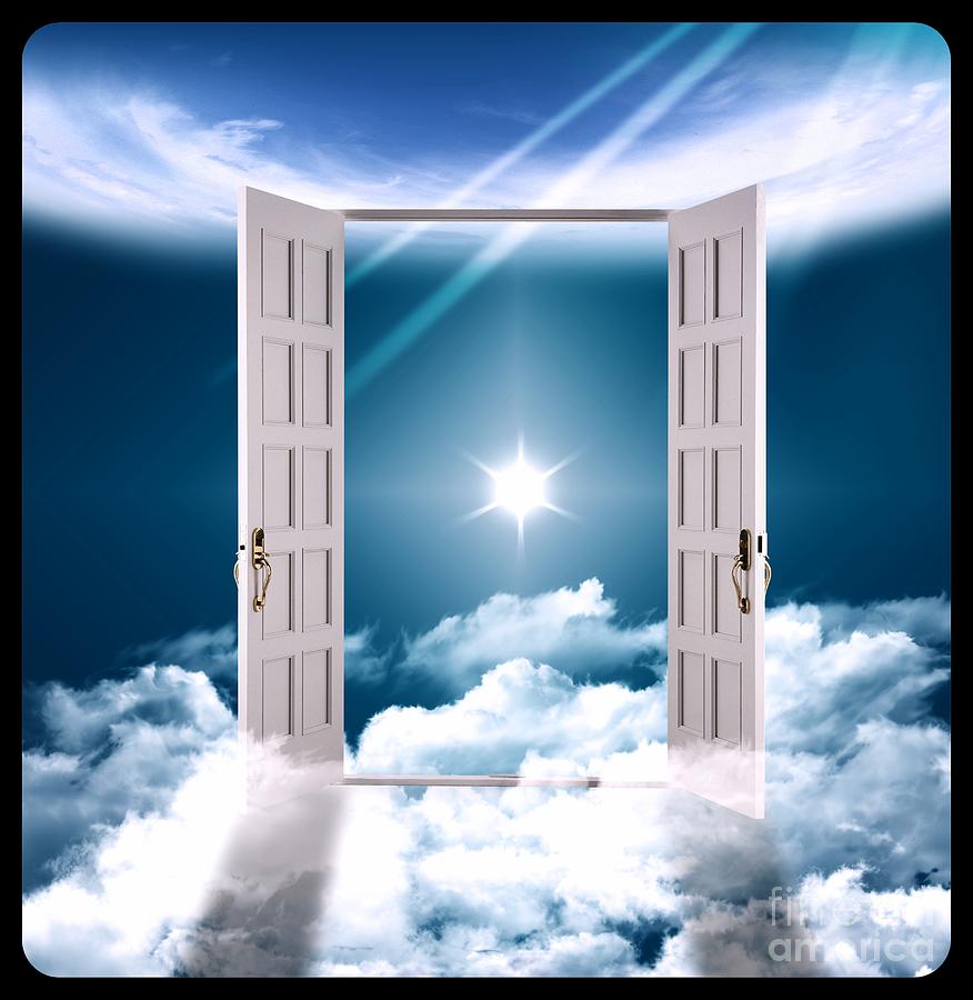 Fantasy Photograph - Heaven Gate on Clouds by Stefano Senise