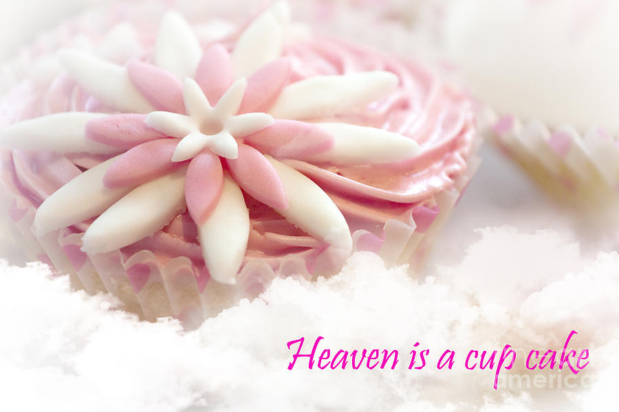 Heaven is a cupcake Photograph by Terri Waters