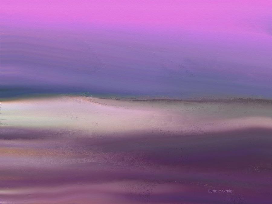 Abstract Painting - Heaven on Earth by Lenore Senior
