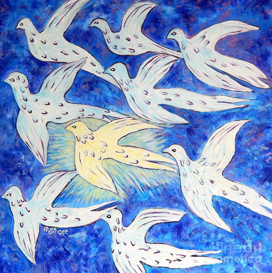 Heavenbound Painting by Caroline Street Heavenbound Painting by Caroline Street
