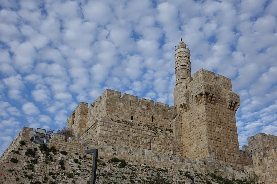 Heavenly dialog in Jerusalem Photograph by Rita Adams