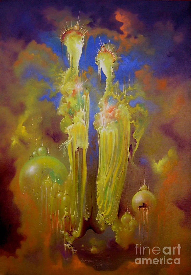 Heavenly Kingdom Painting by Alexa Szlavics