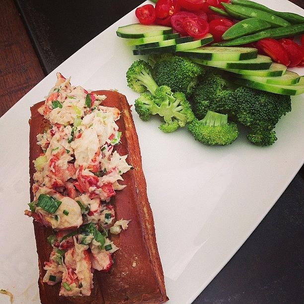 Heavenly #lobstahroll And The Freshest Photograph by Chelsea Daus