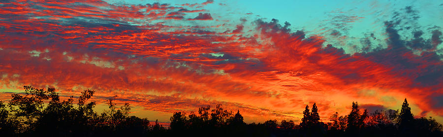 Sunset Photograph - Heavenly Skies by Lynn Bauer