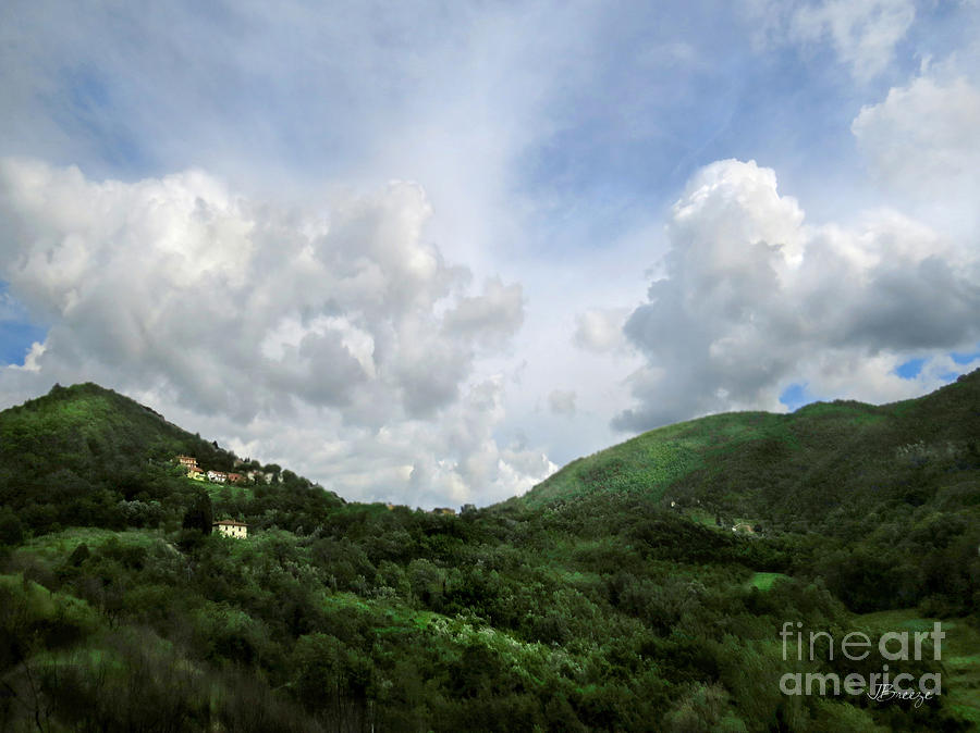 Mountain Photograph - Heavenly Tuscany by Jennie Breeze