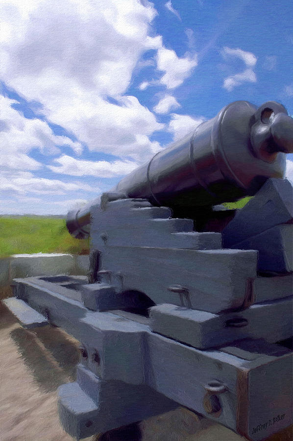 Canadian Painting - Heavy Artillery by Jeffrey Kolker