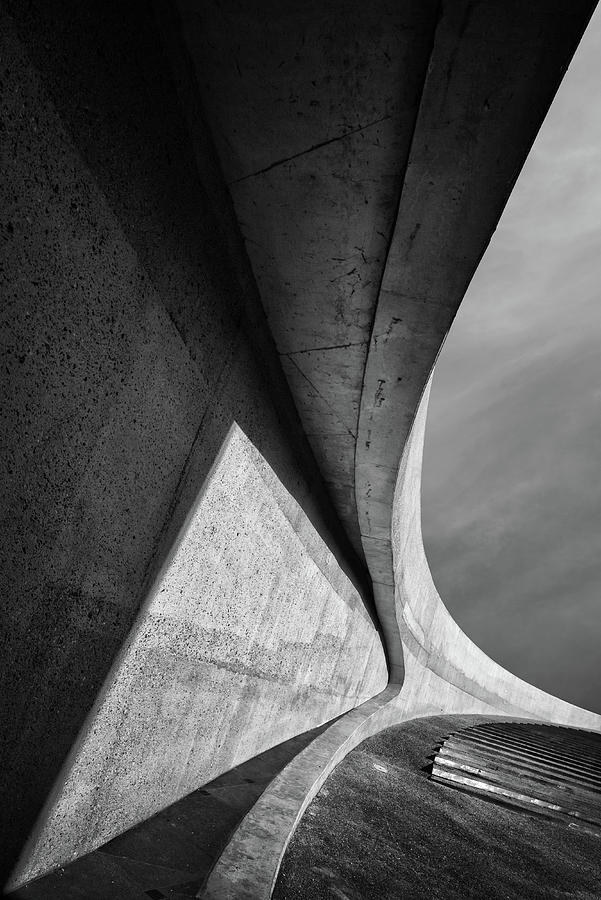 Architecture Photograph - Heavy Concrete by Jeroen Van De