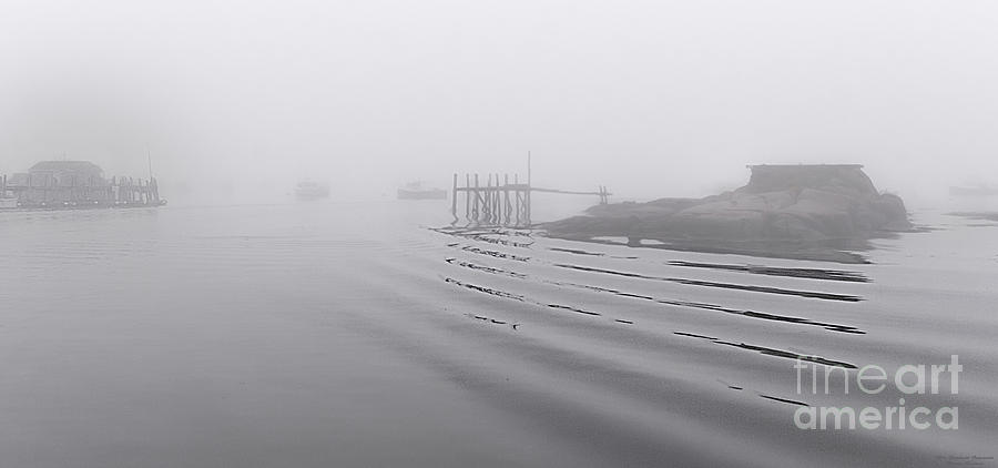 Heavy Fog and Gentle Ripples Photograph by Marty Saccone