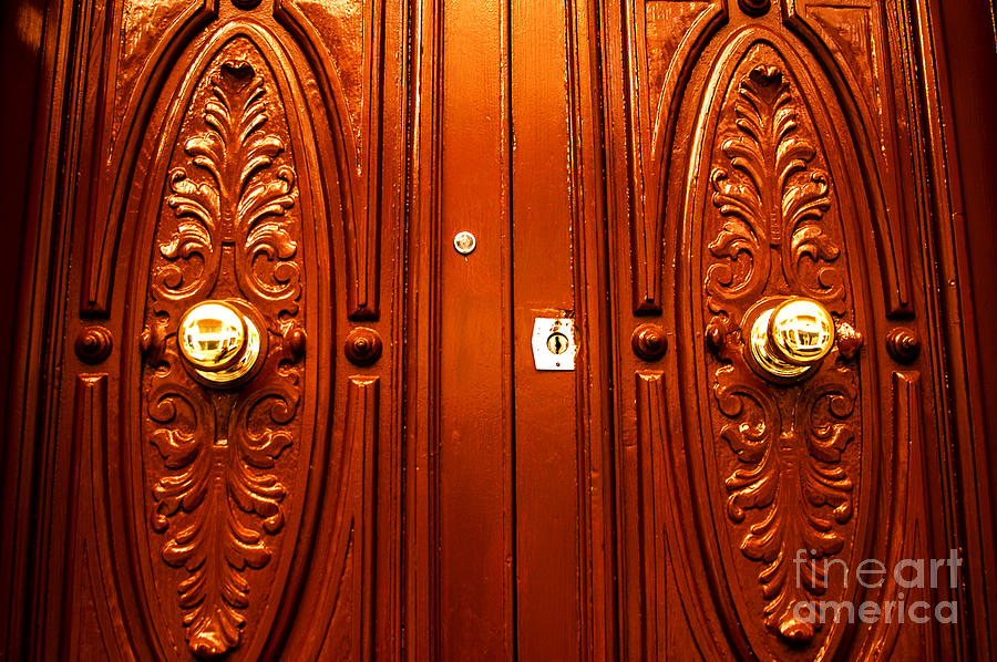 Heavy Malta Doors Photograph by Rick Bragan