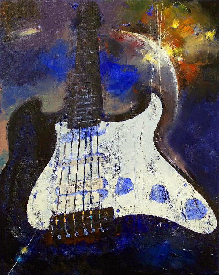 Music Painting - Heavy Metal by Michael Creese
