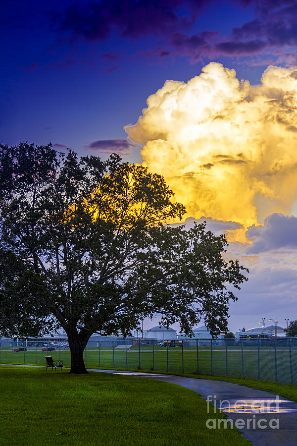 Airport Photograph - Heavy Sky by Marvin Spates